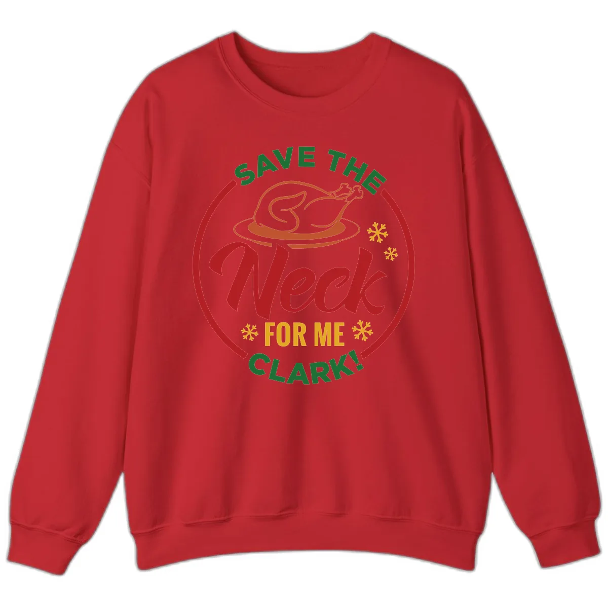 Save The Neck For Me Clark Sweatshirt in Red