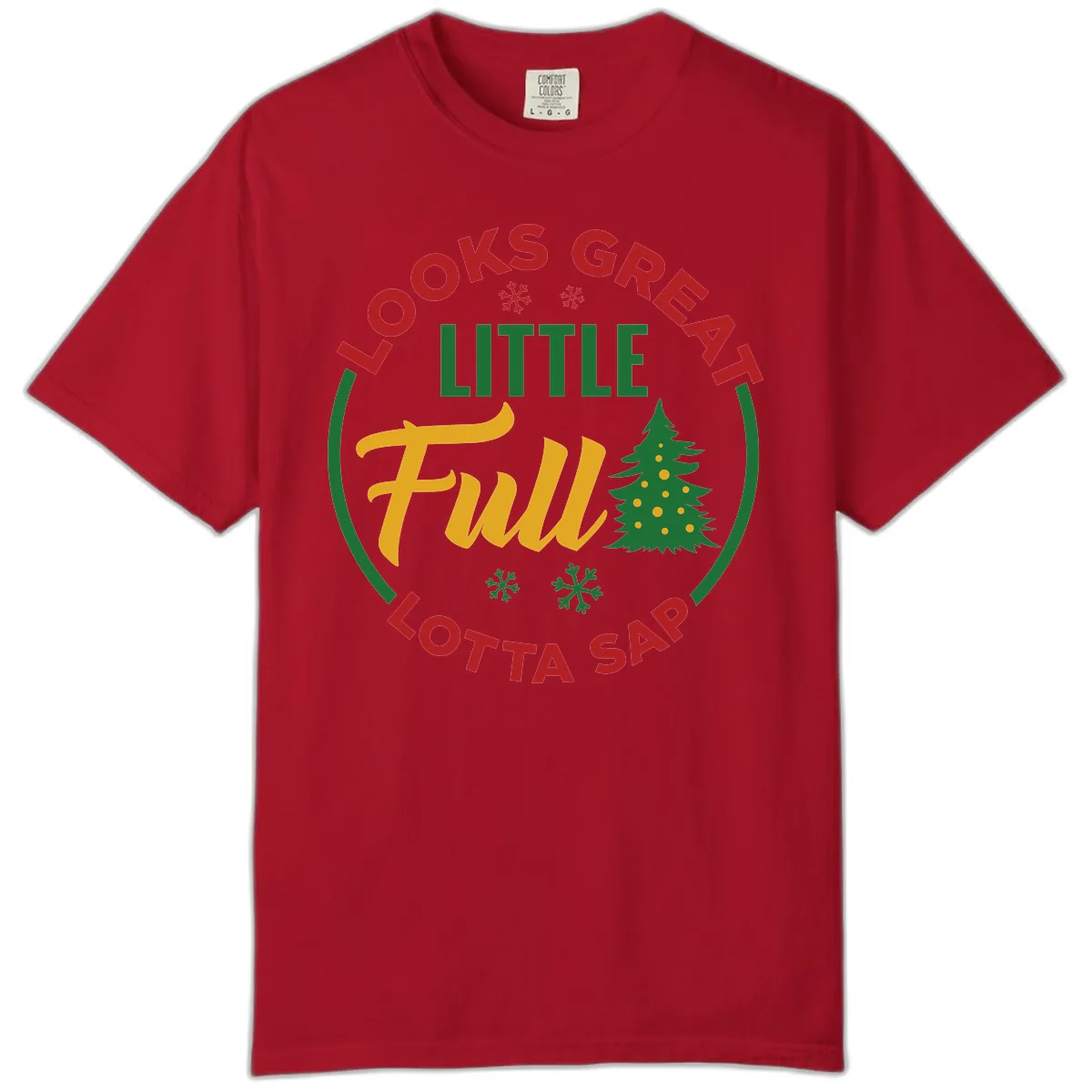 Looks Great Little Full Lotta Sap Comfort Color in Red