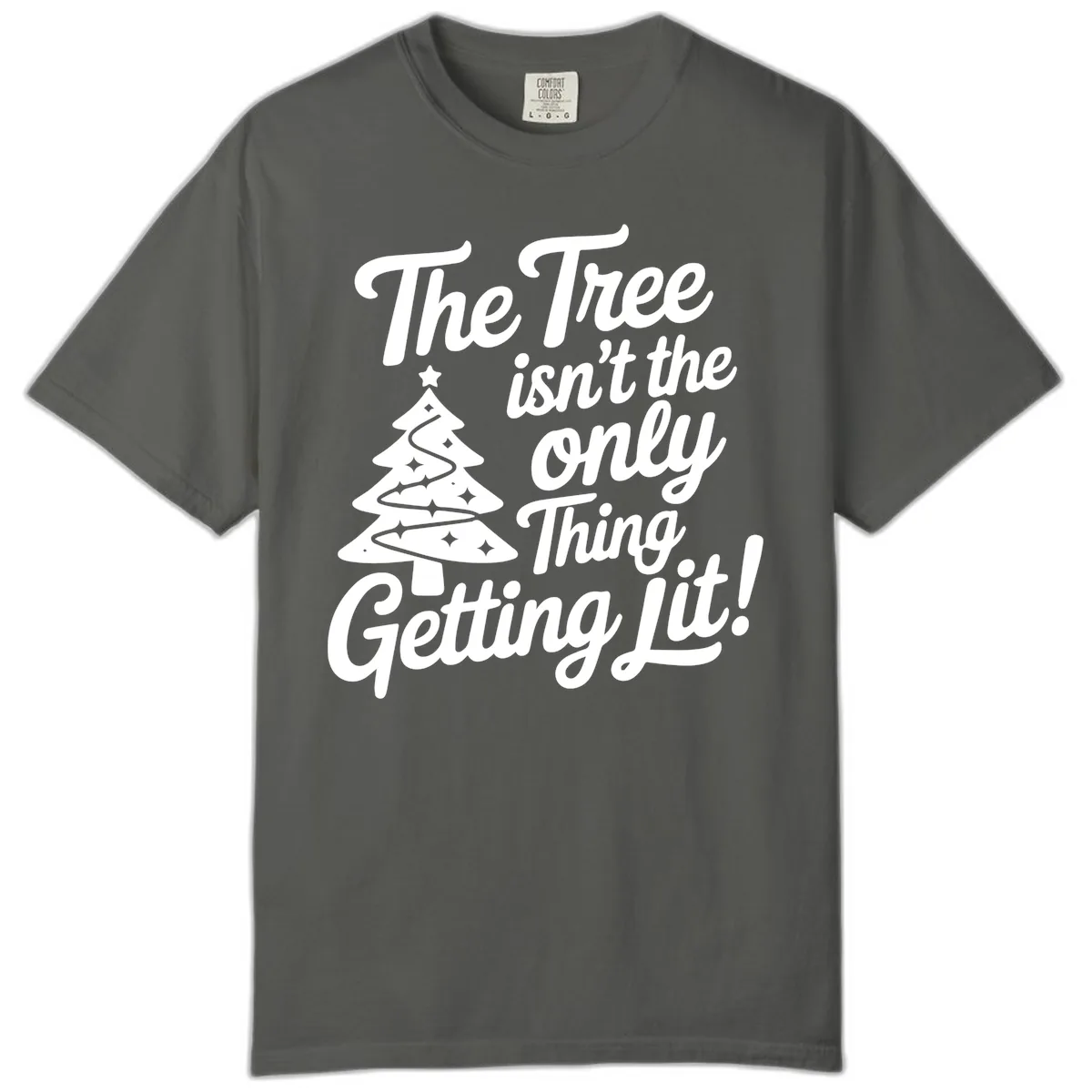 The Tree Isn't the Only Thing Getting Lit Comfort Color in Pepper