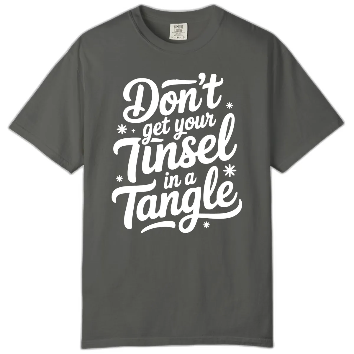 Don't Get Your Tinsel In A Tangle Comfort Color in Pepper