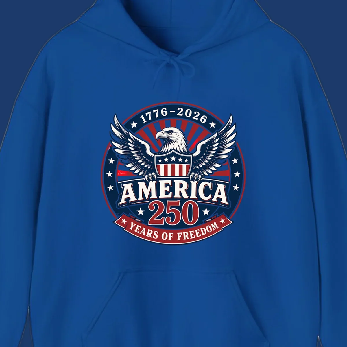 America 250 freedom eagle shield text 1776-2026