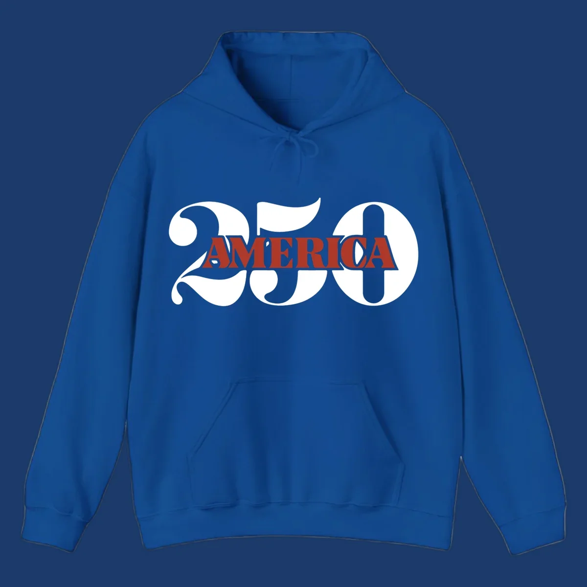 Bold typography design for America's 250th anniversary celebration, featuring '250' and 'AMERICA'.