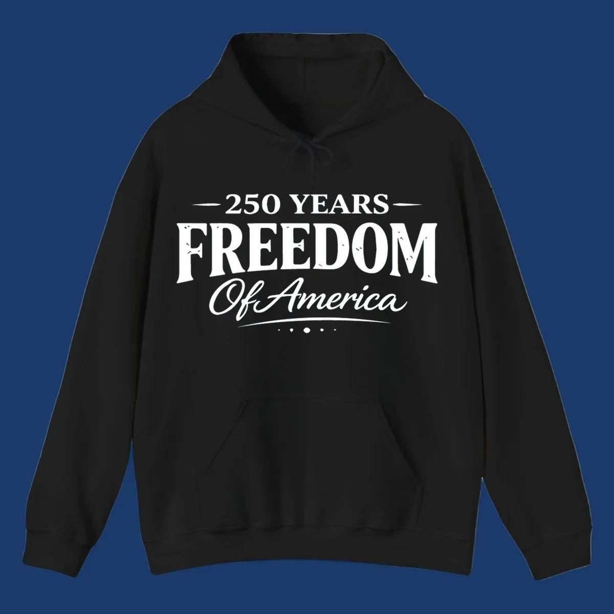 250 Years Freedom Of America text design