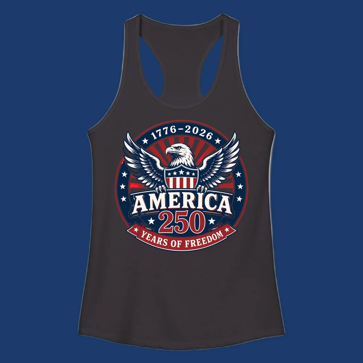 America 250 freedom eagle shield text 1776-2026