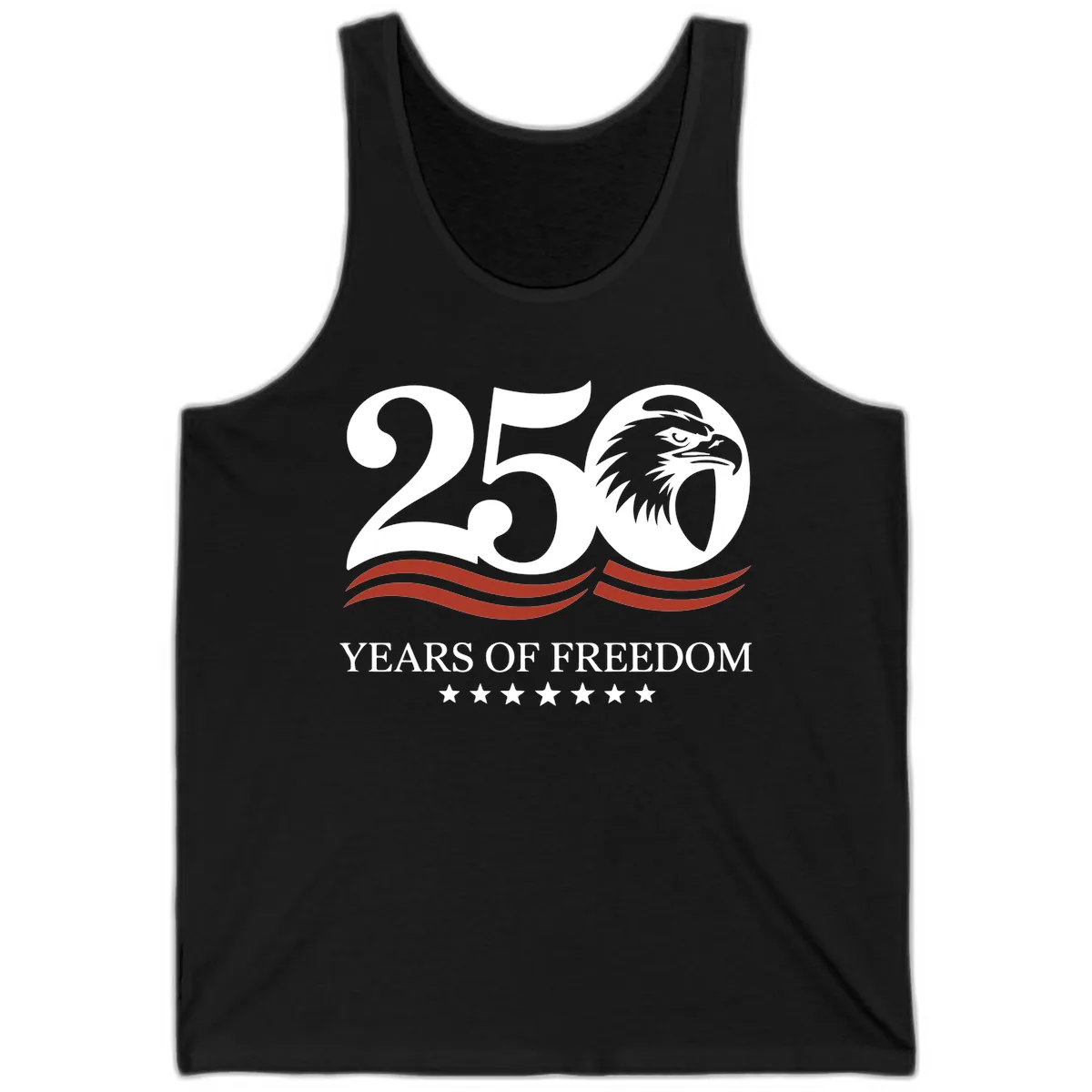 250 Years Of Freedom Celebration Tank in Black