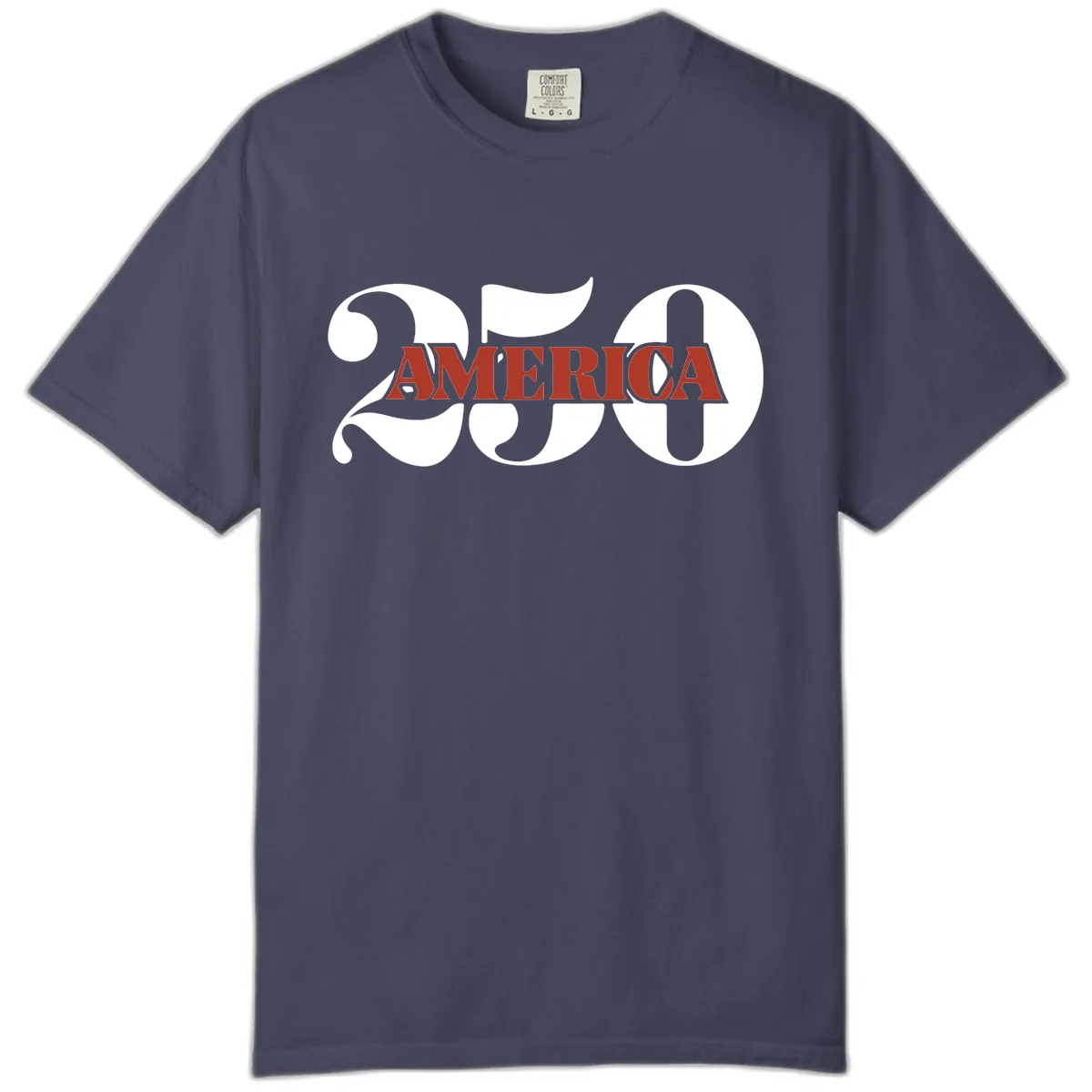 America 250th Anniversary Celebration Comfort Color in Denim