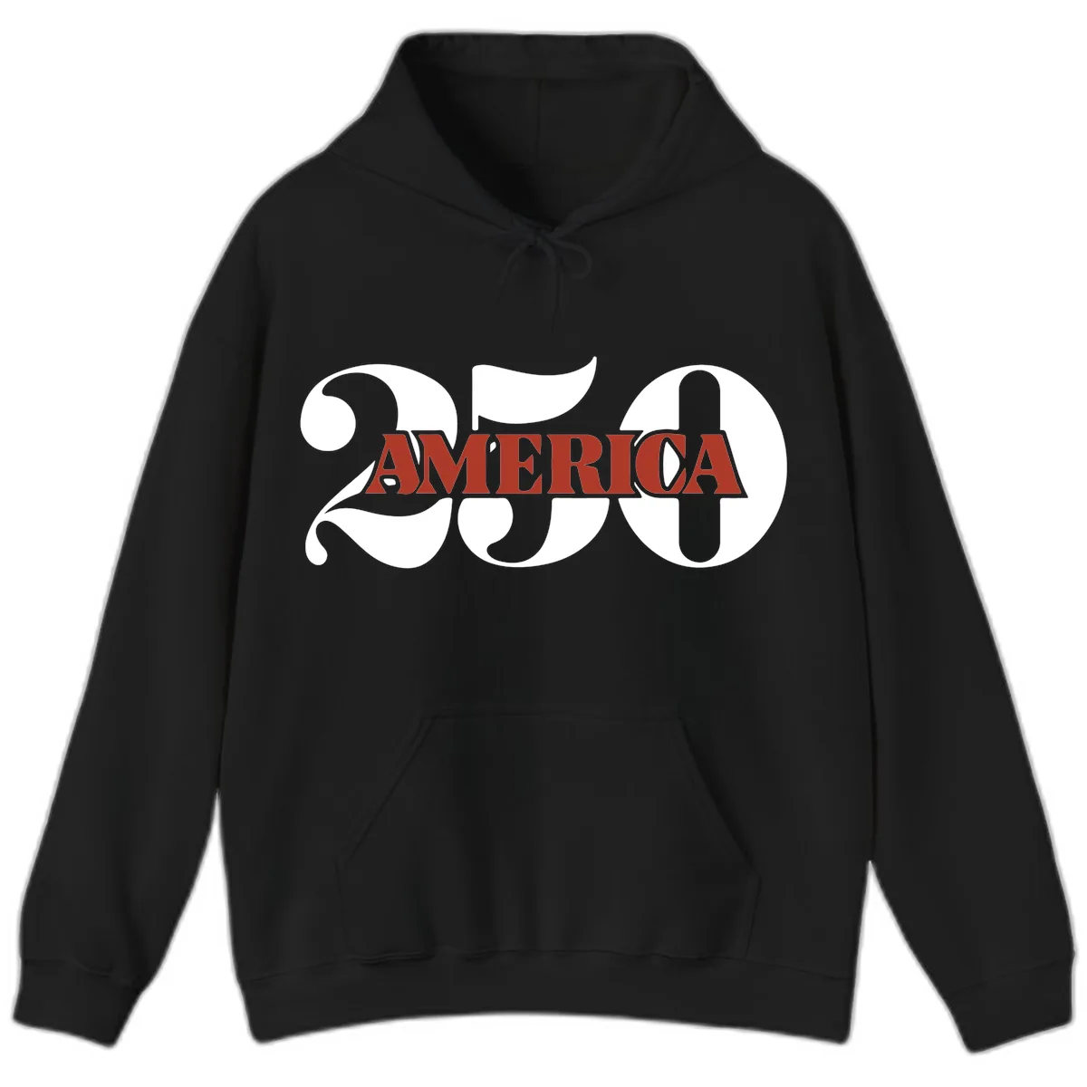 America 250th Anniversary Celebration Hoodie in Black