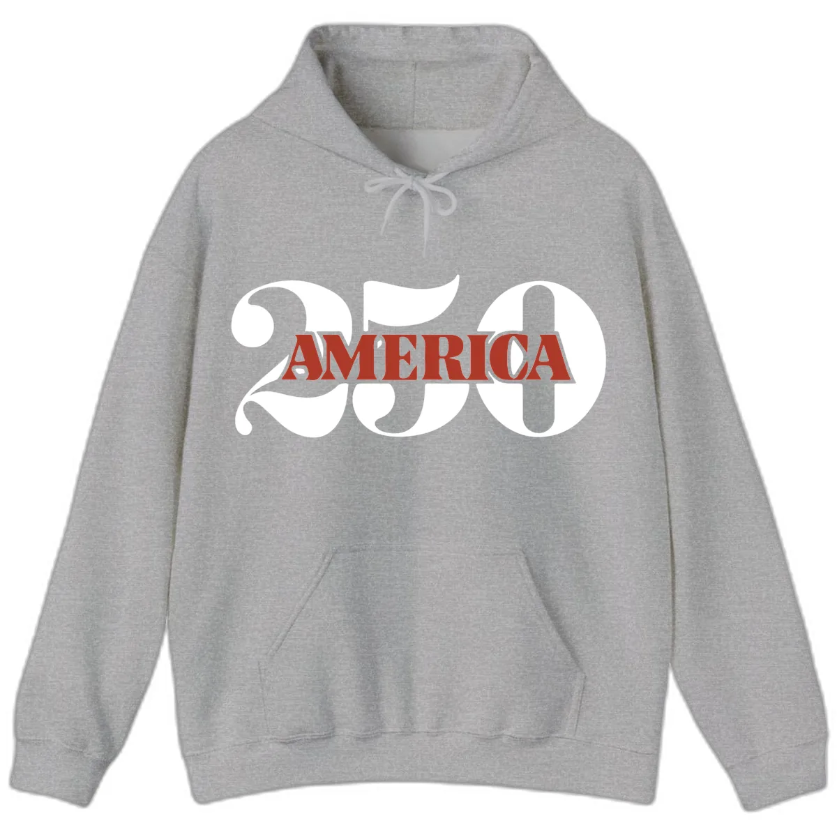 America 250th Anniversary Celebration Hoodie in Sport Grey