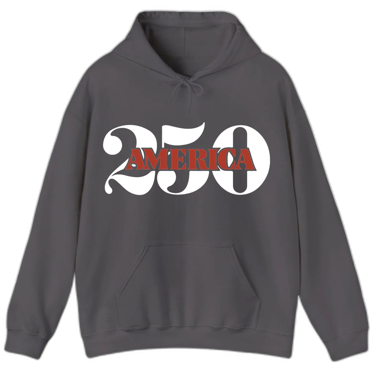 America 250th Anniversary Celebration Hoodie in Charcoal