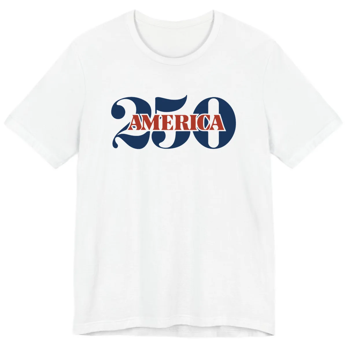 America 250th Anniversary Celebration Premium T-Shirt in White