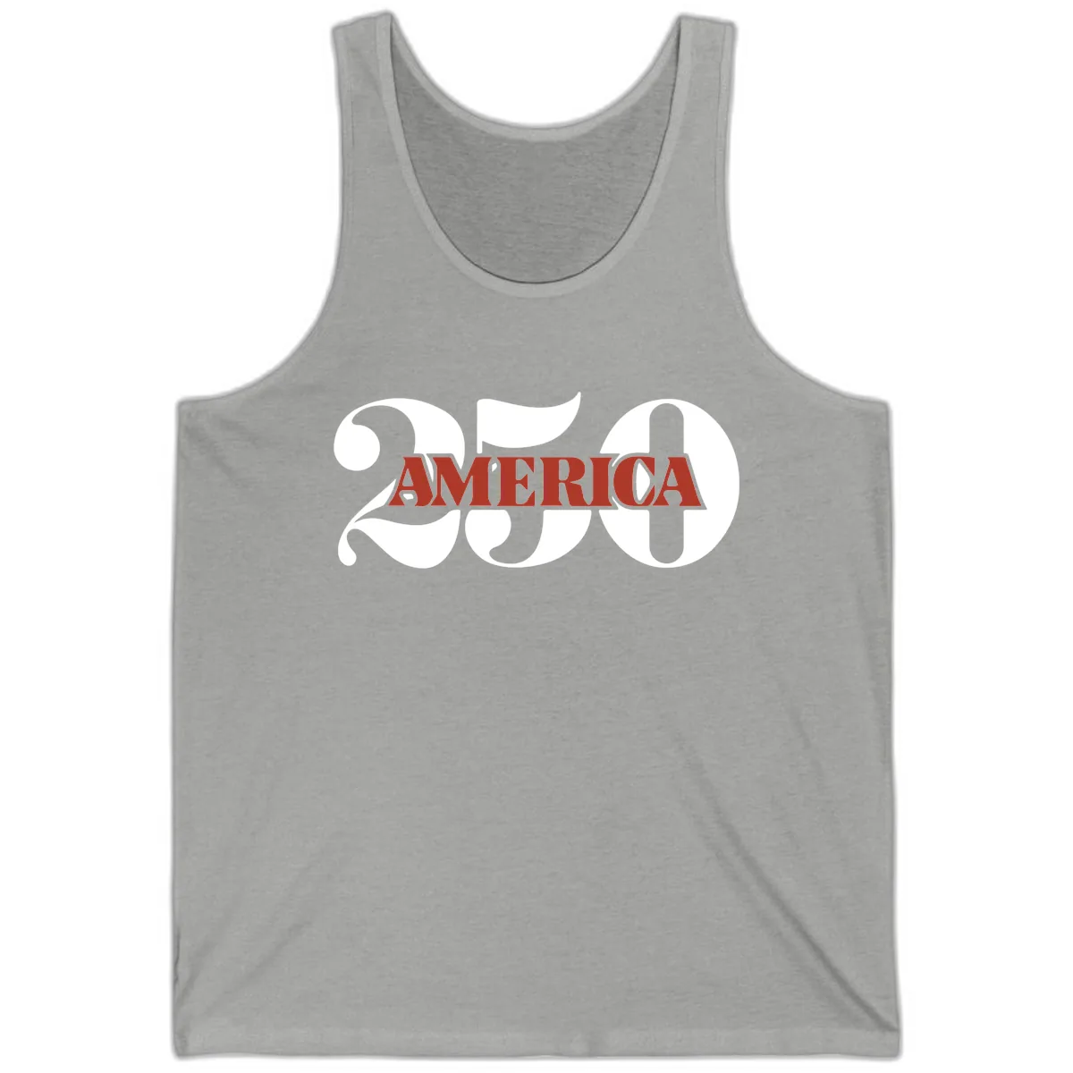 America 250th Anniversary Celebration Tank in Athletic Heather