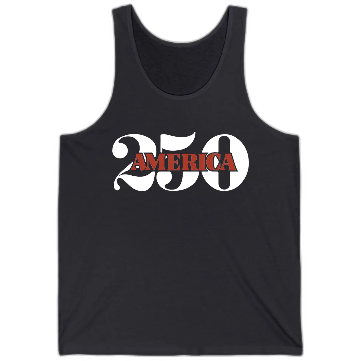 America 250th Anniversary Celebration Tank in Dark Grey