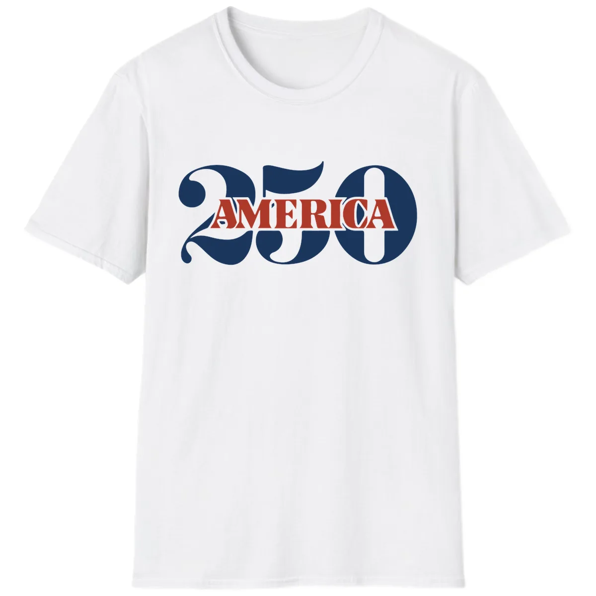 America 250th Anniversary Celebration T-Shirt in White