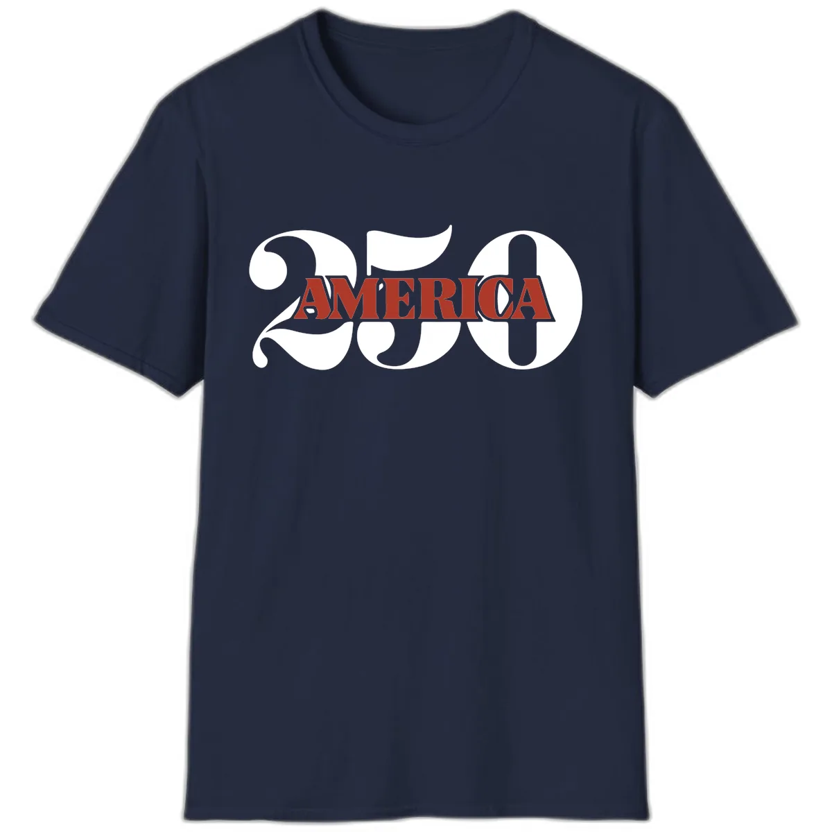 America 250th Anniversary Celebration T-Shirt in Navy