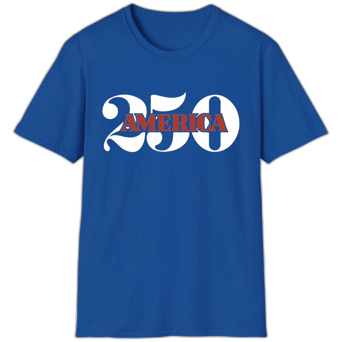 America 250th Anniversary Celebration T-Shirt in Royal