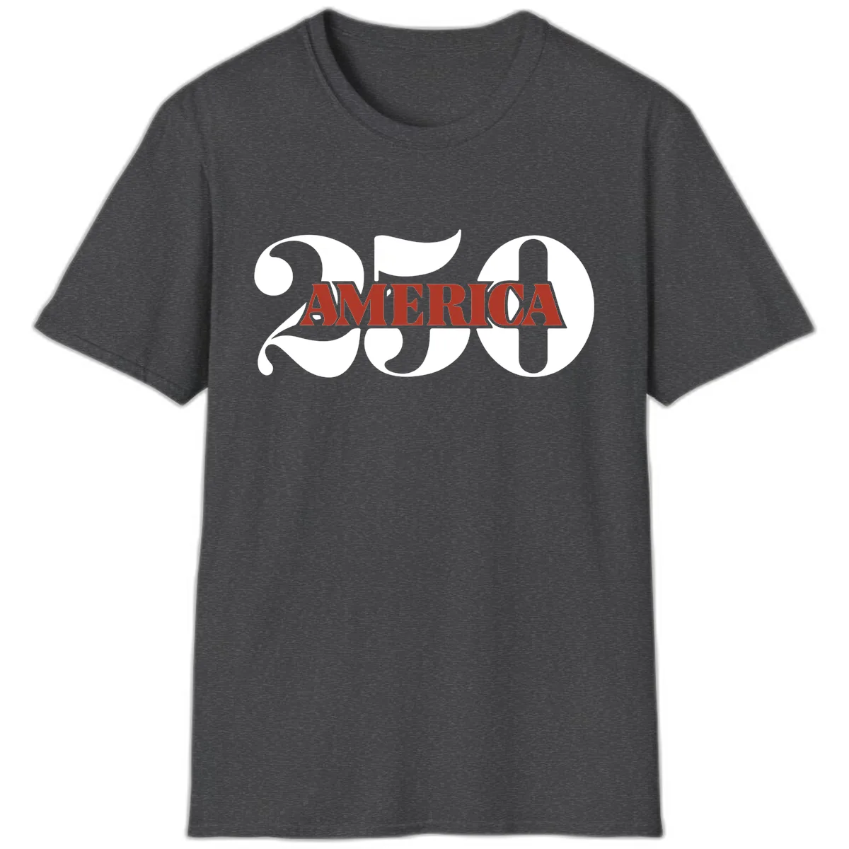 America 250th Anniversary Celebration T-Shirt in Dark Heather
