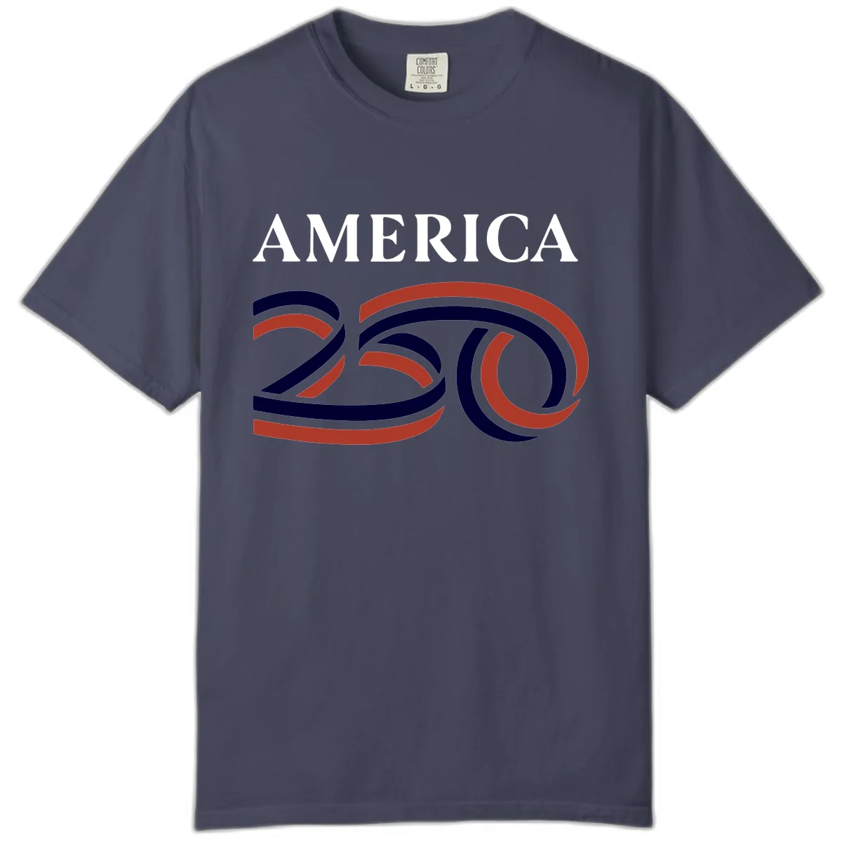 America 250th Anniversary Celebration Comfort Color in Denim