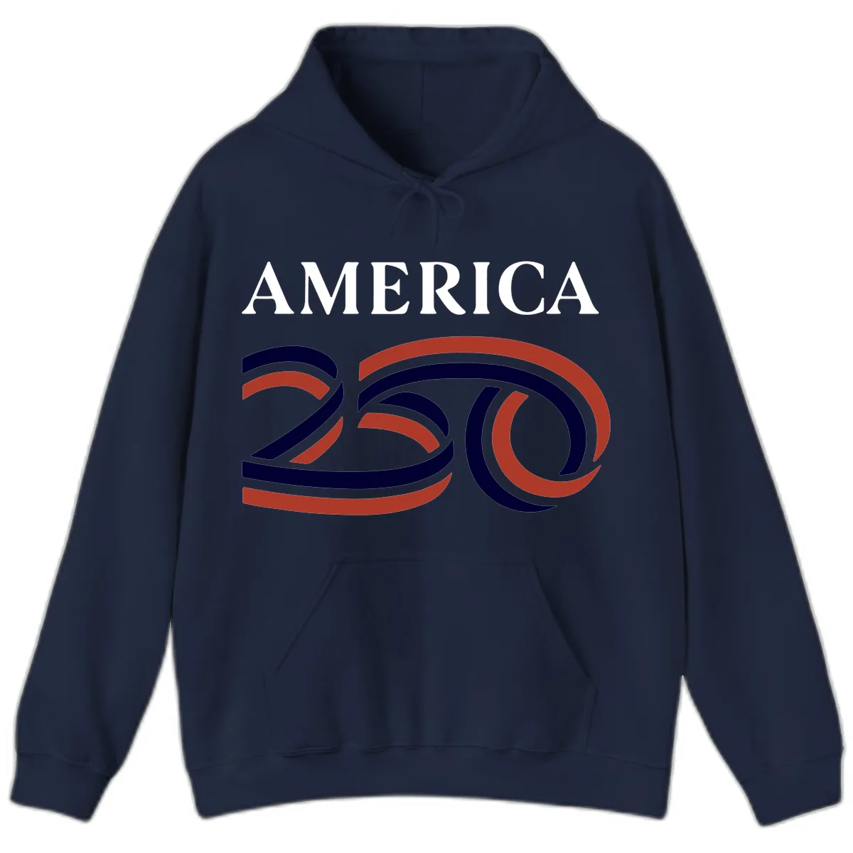 America 250th Anniversary Celebration Hoodie in Navy