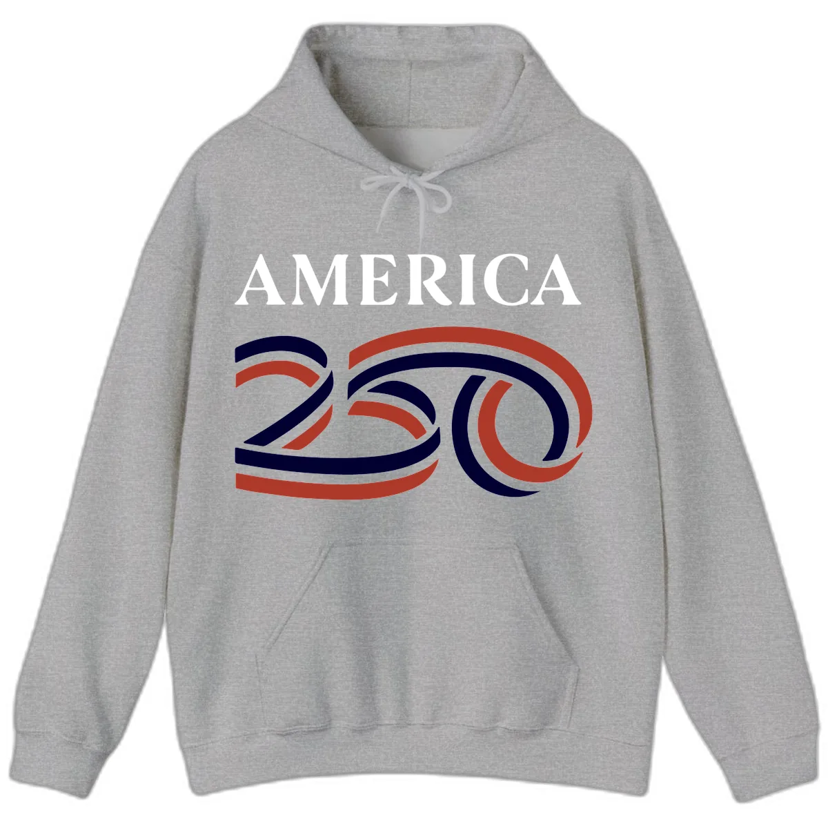 America 250th Anniversary Celebration Hoodie in Sport Grey