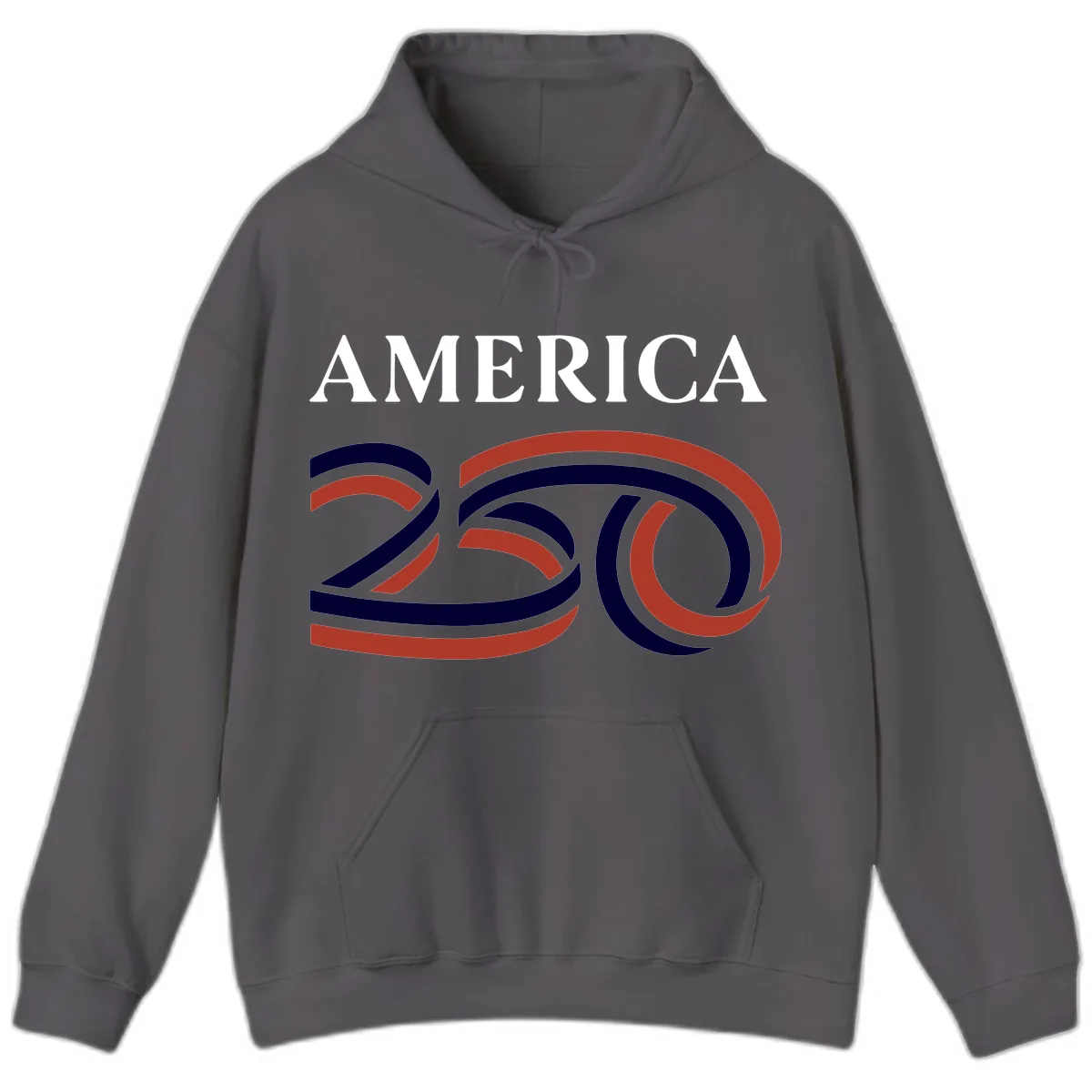 America 250th Anniversary Celebration Hoodie in Charcoal