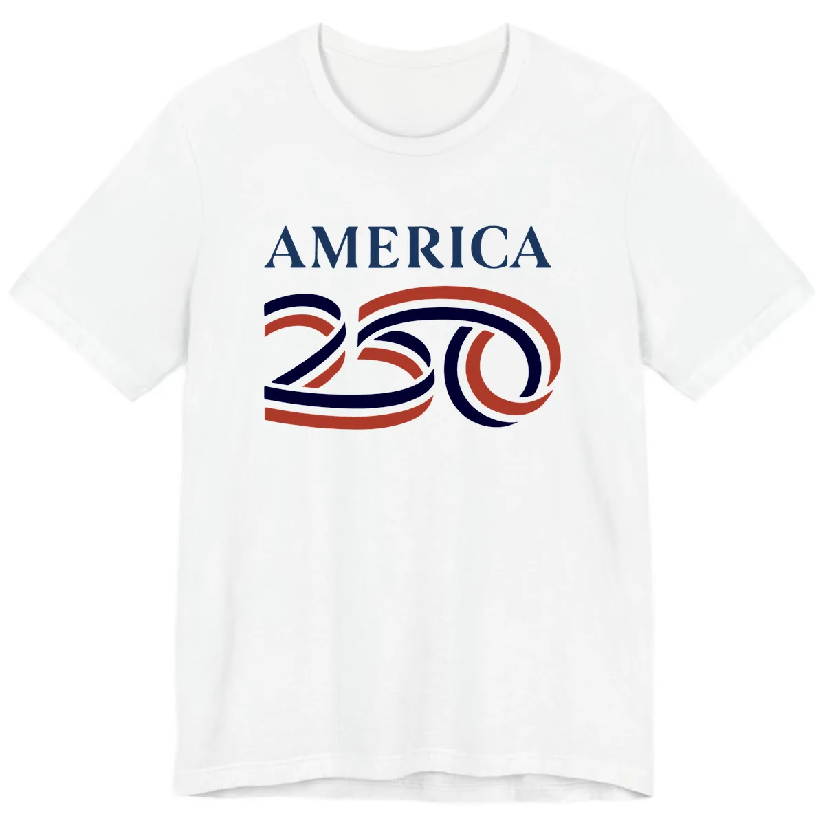 America 250th Anniversary Celebration Premium T-Shirt in White