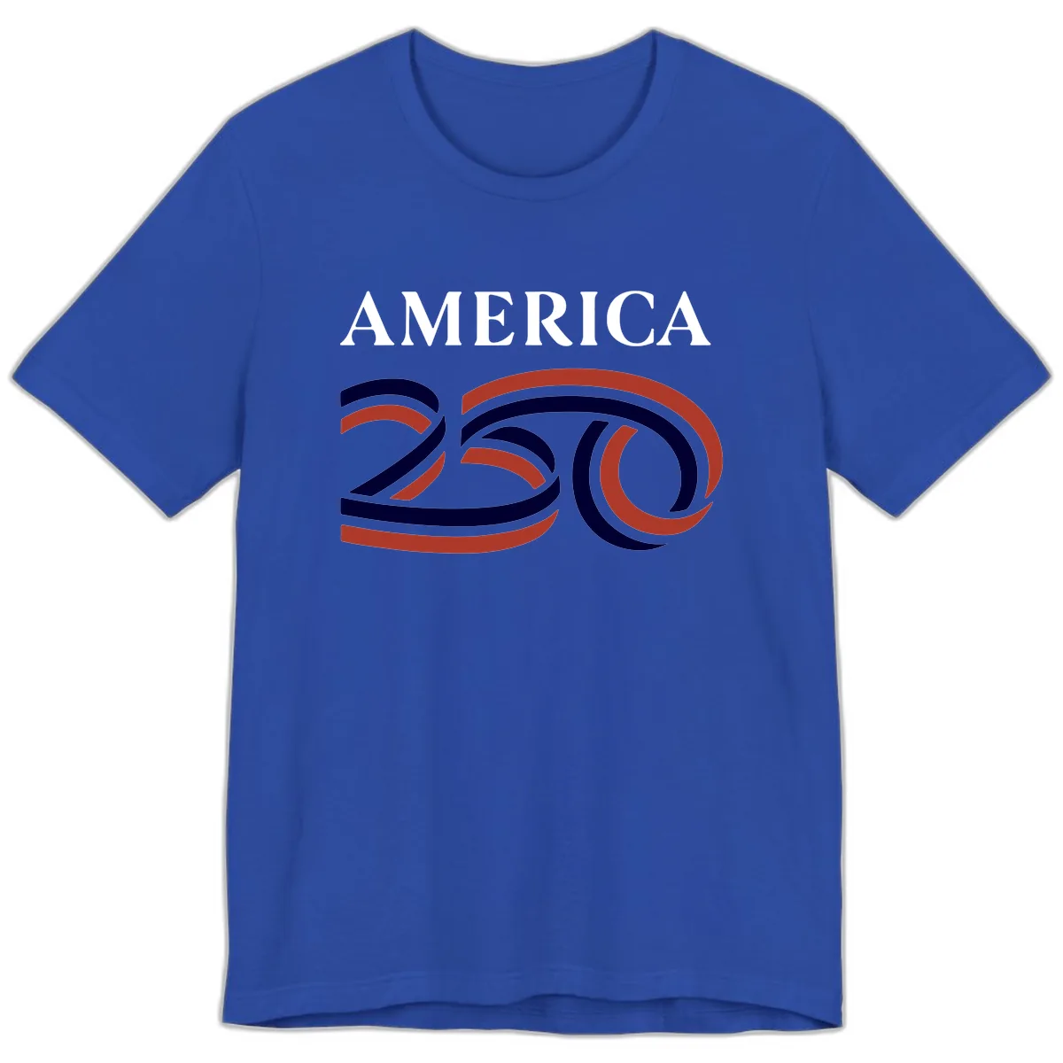America 250th Anniversary Celebration Premium T-Shirt in True Royal
