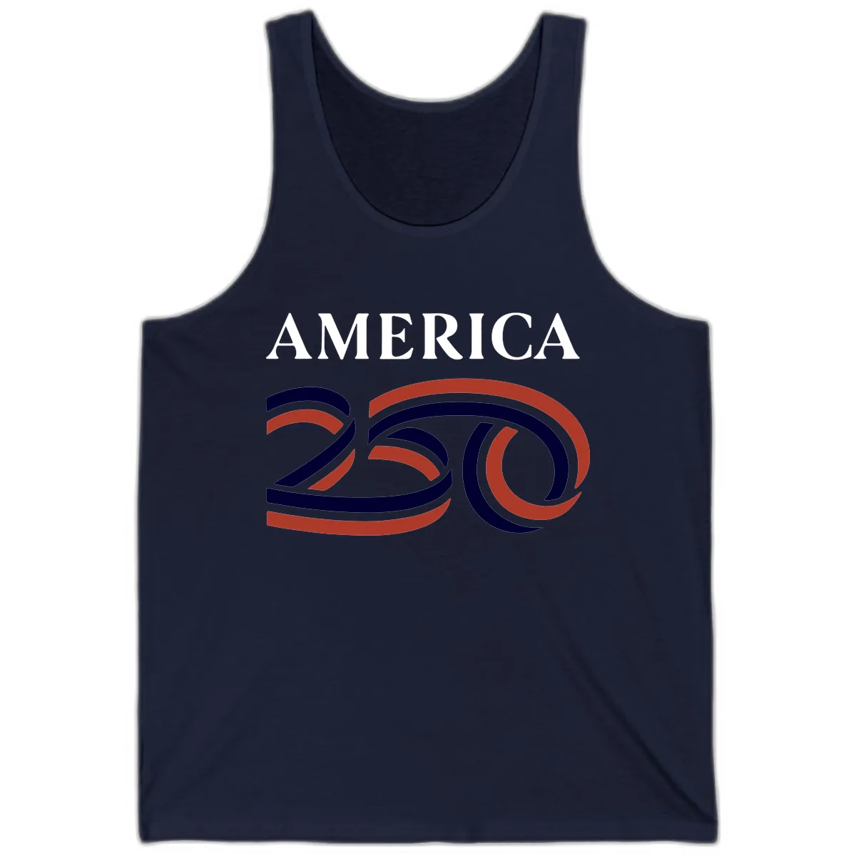 America 250th Anniversary Celebration Tank in Navy