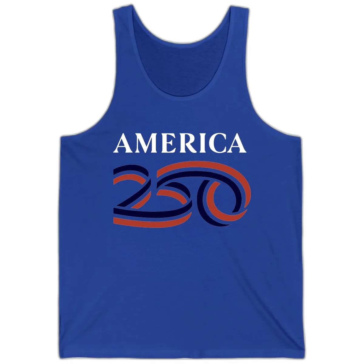 America 250th Anniversary Celebration Tank in True Royal