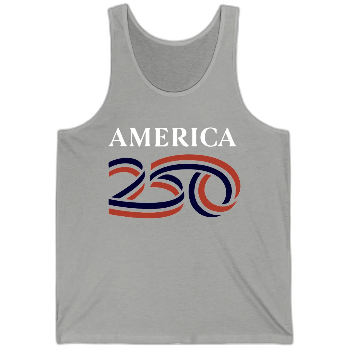 America 250th Anniversary Celebration Tank in Athletic Heather