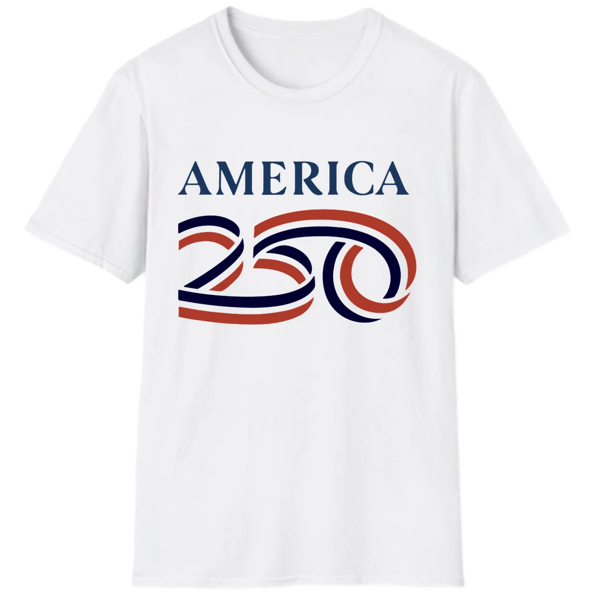 America 250th Anniversary Celebration T-Shirt in White
