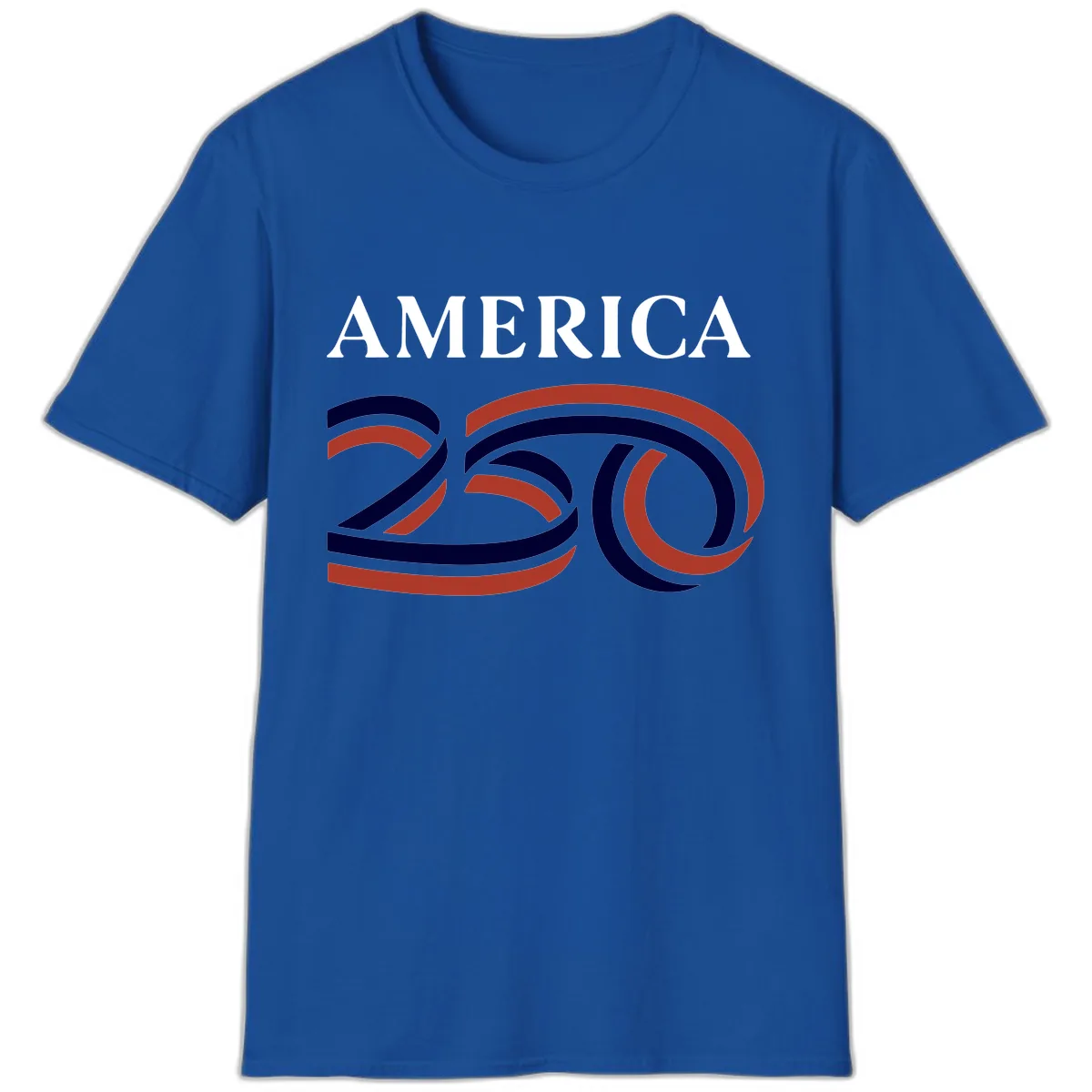 America 250th Anniversary Celebration T-Shirt in Royal