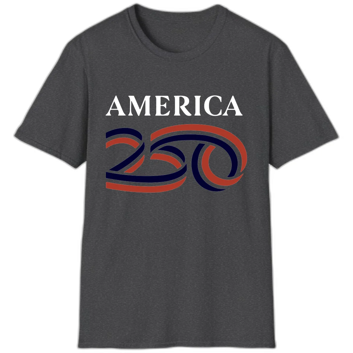 America 250th Anniversary Celebration T-Shirt in Dark Heather