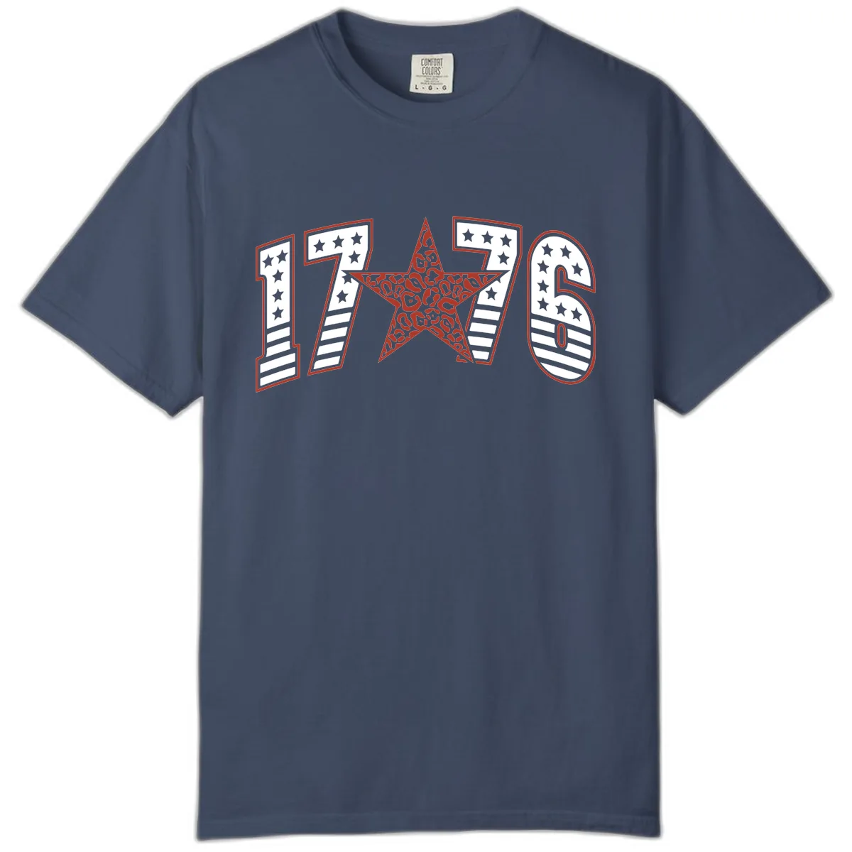 1776 American Celebration Graphic Comfort Color in Midnight