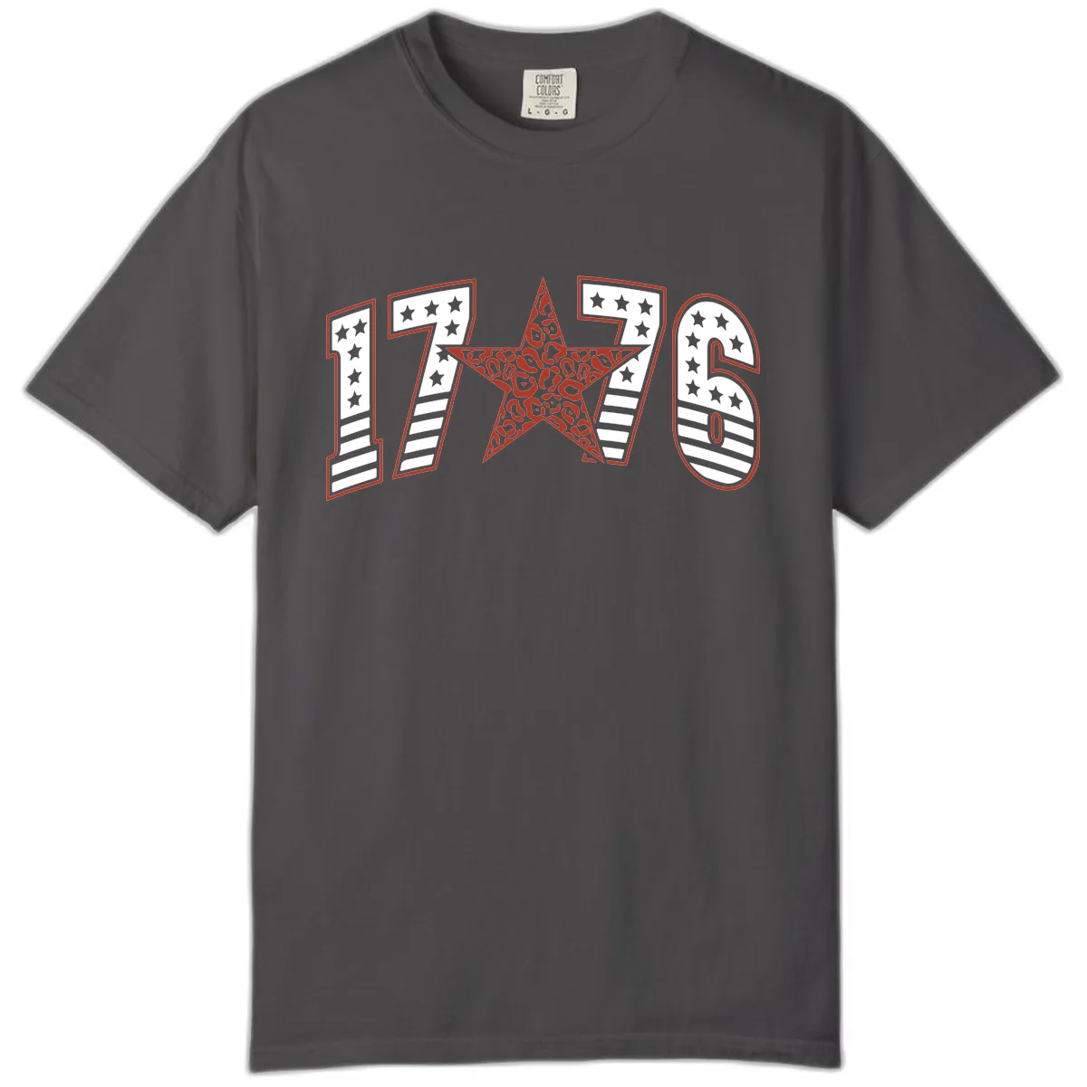 1776 American Celebration Graphic Comfort Color in Graphite