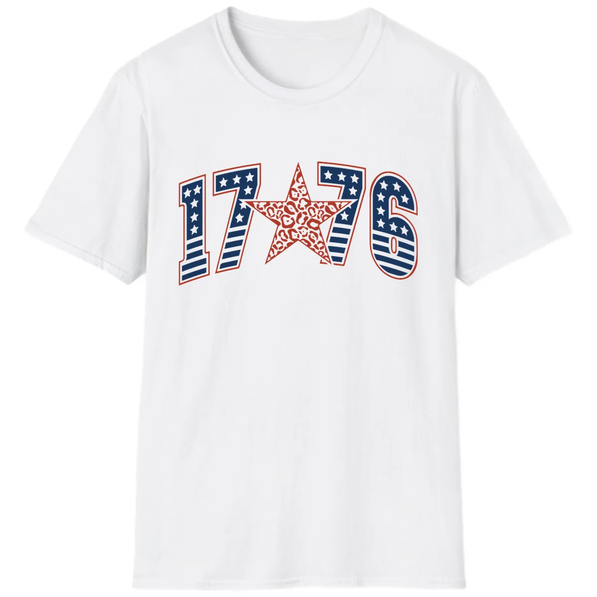 1776 American Celebration Graphic T-Shirt in White