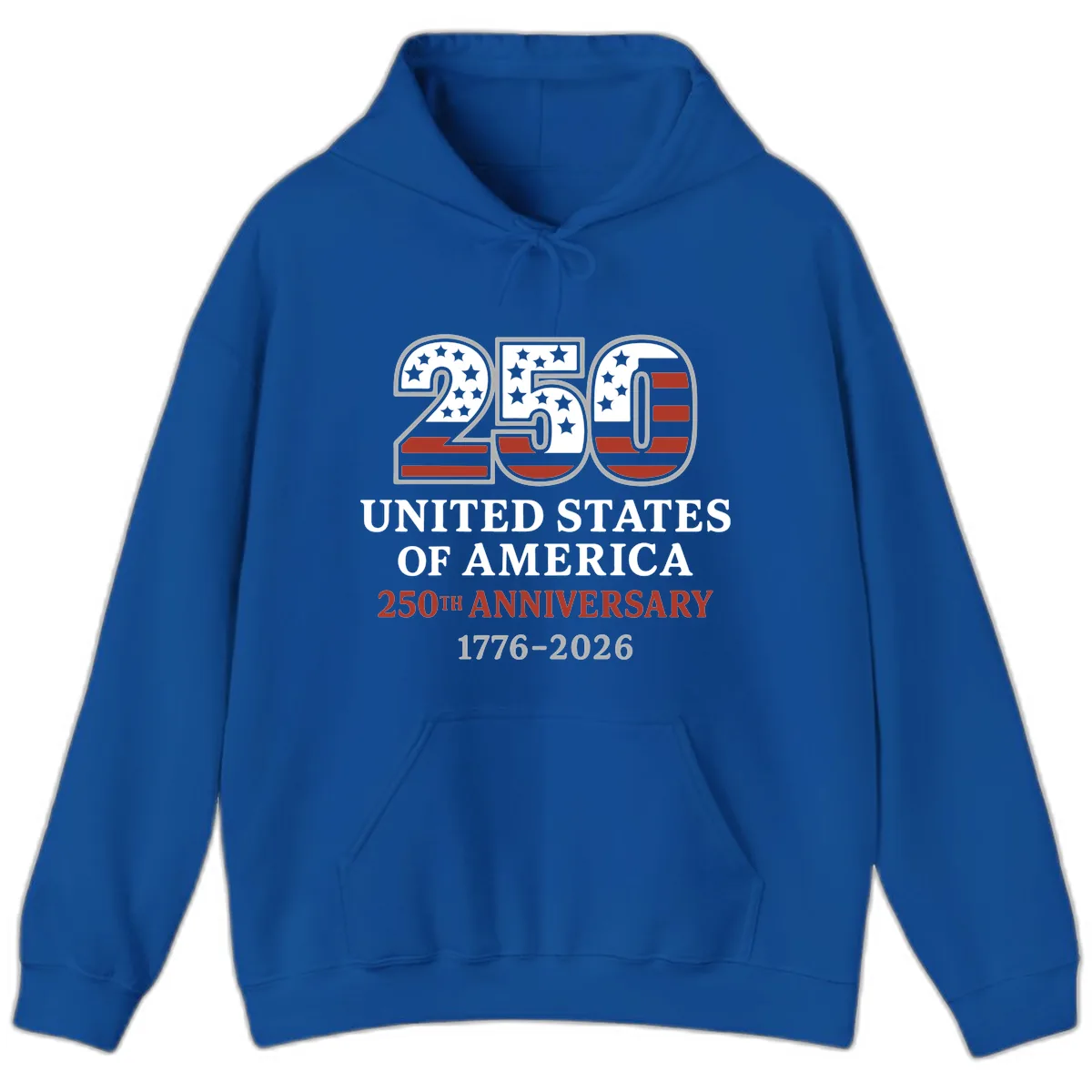 United States 250th Anniversary Celebration Hoodie in Royal
