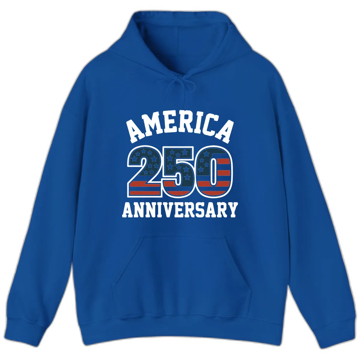 America 250th Anniversary Celebration Hoodie in Royal