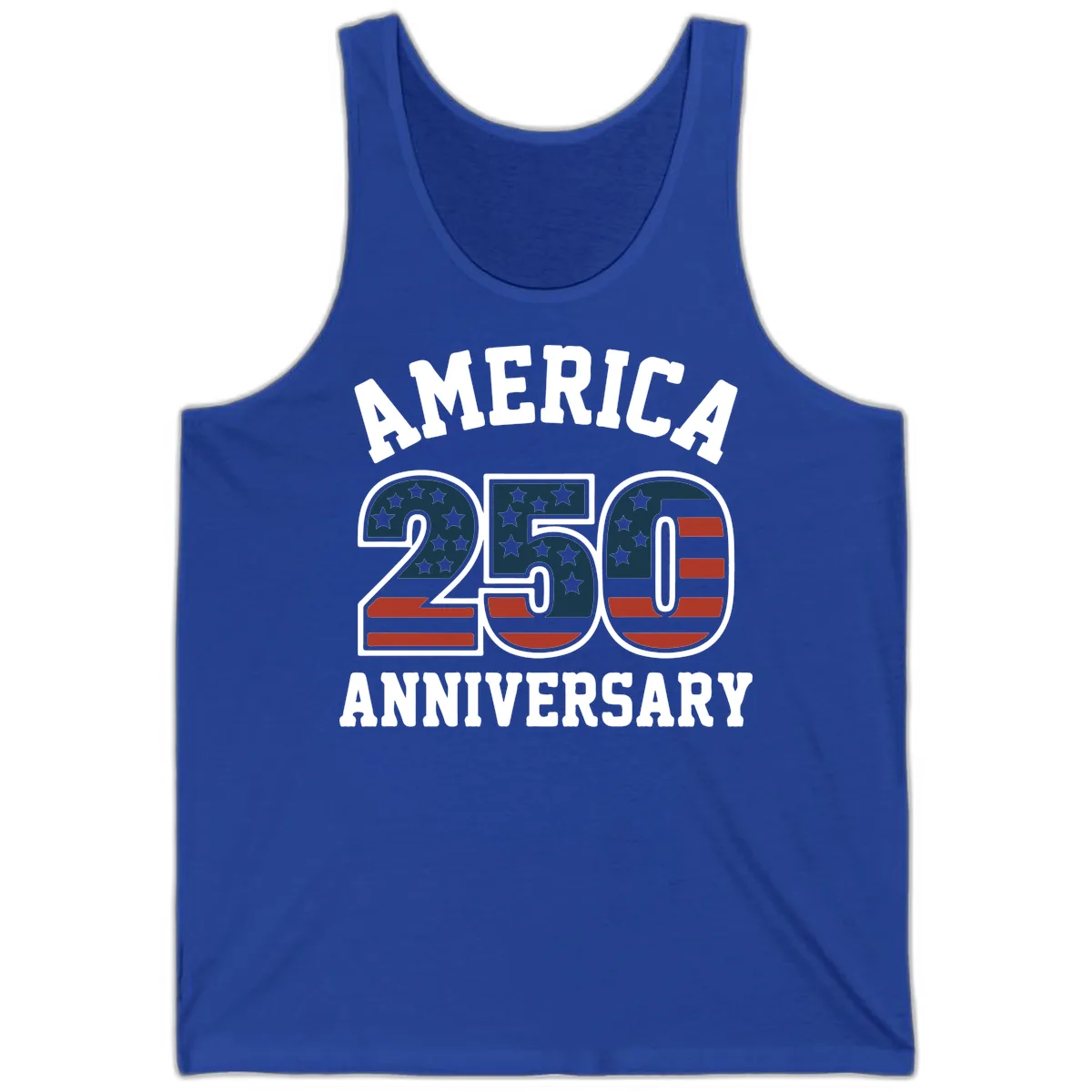 America 250th Anniversary Celebration Tank in True Royal