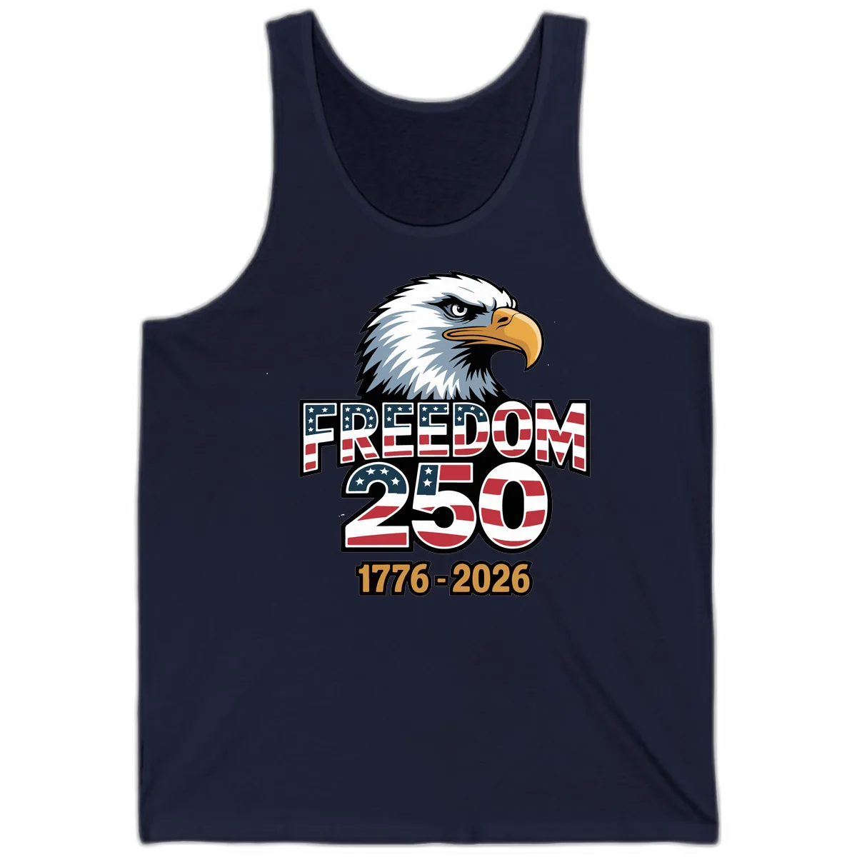 Freedom 250th Anniversary Celebration Tank in Navy