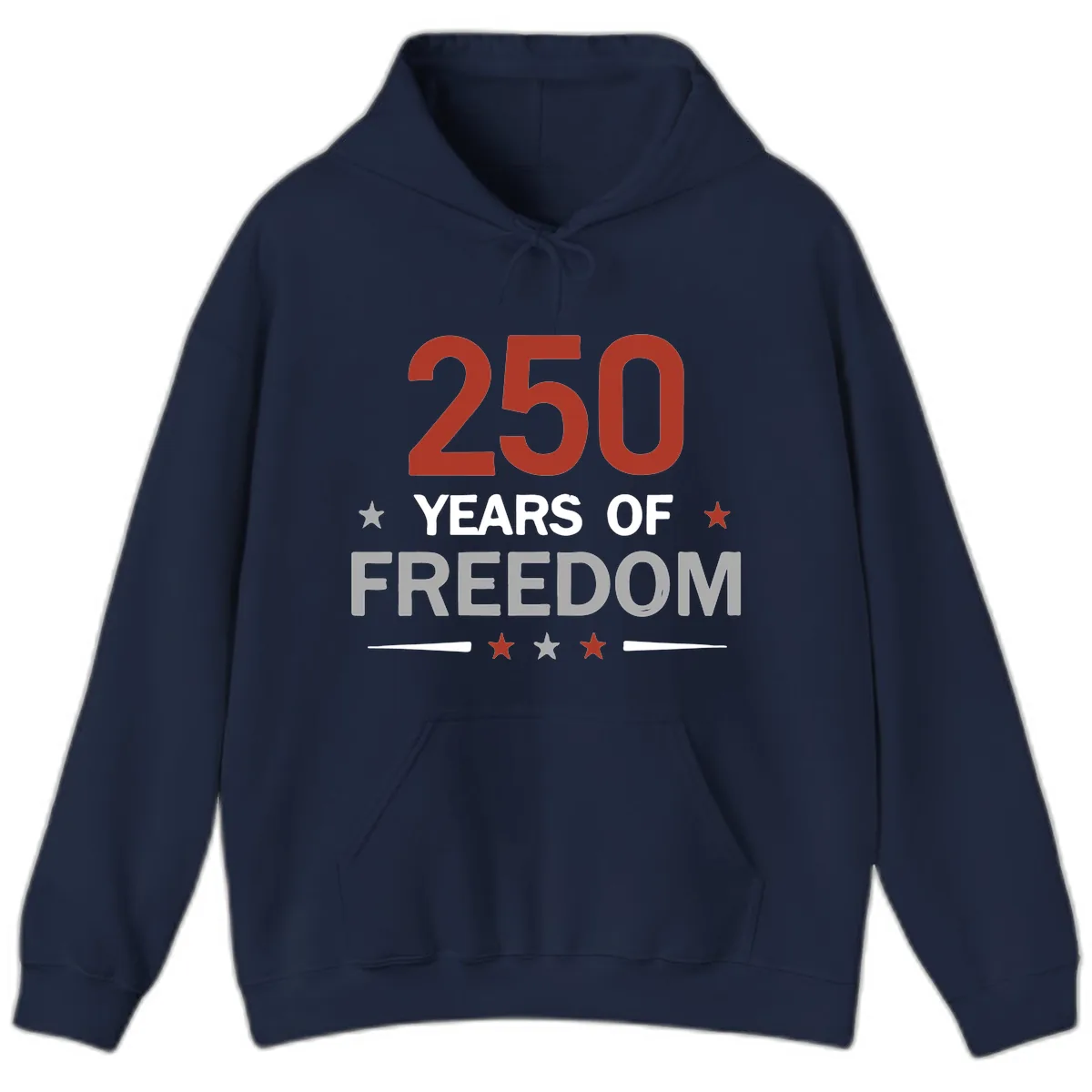 250 Years Of Freedom Celebration Hoodie in Navy