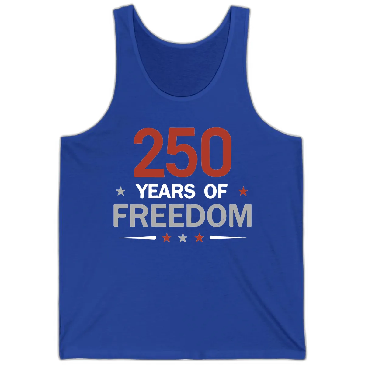 250 Years Of Freedom Celebration Tank in True Royal