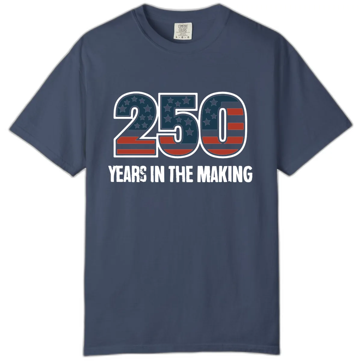 250 Years In The Making Celebration Comfort Color in Midnight