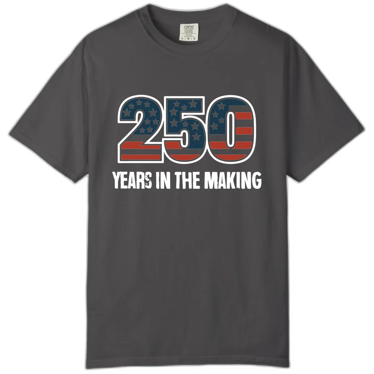250 Years In The Making Celebration Comfort Color in Graphite