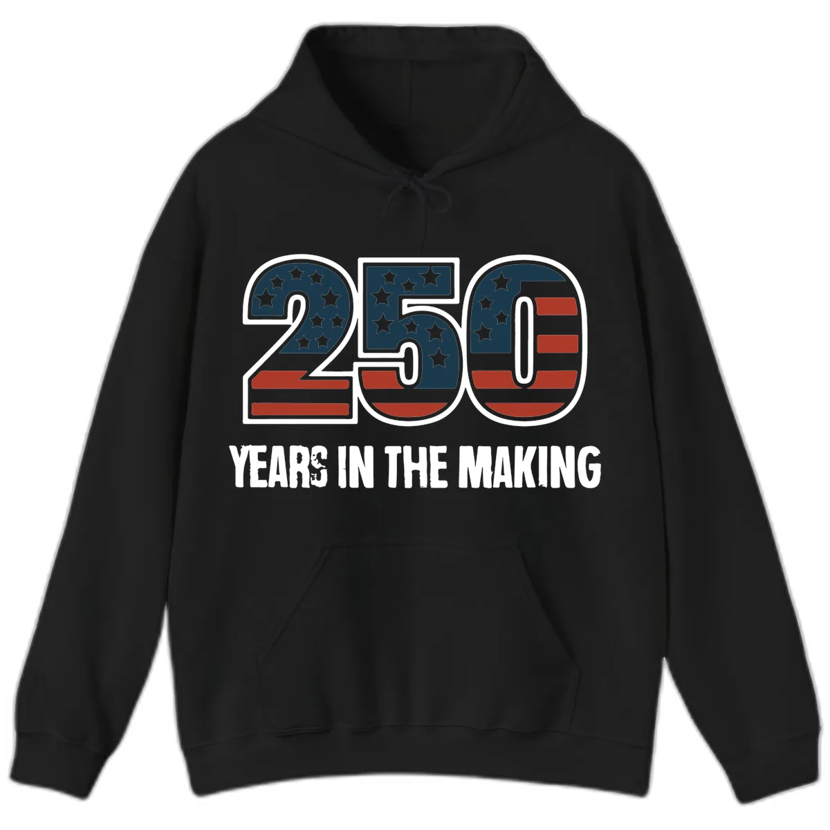 250 Years In The Making Celebration Hoodie in Black