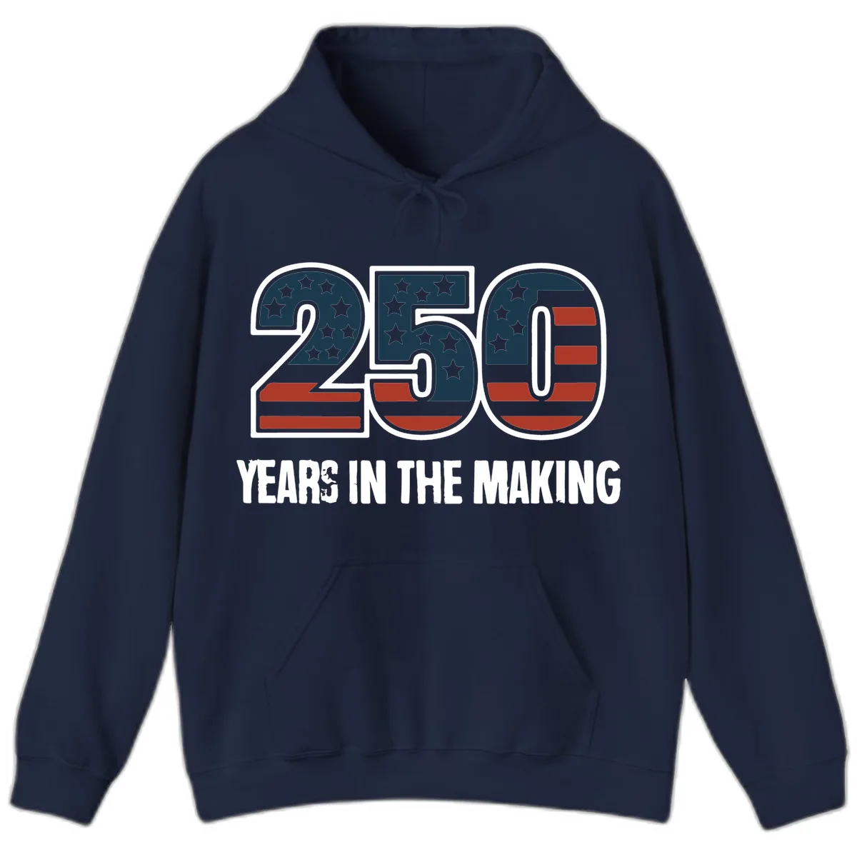 250 Years In The Making Celebration Hoodie in Navy