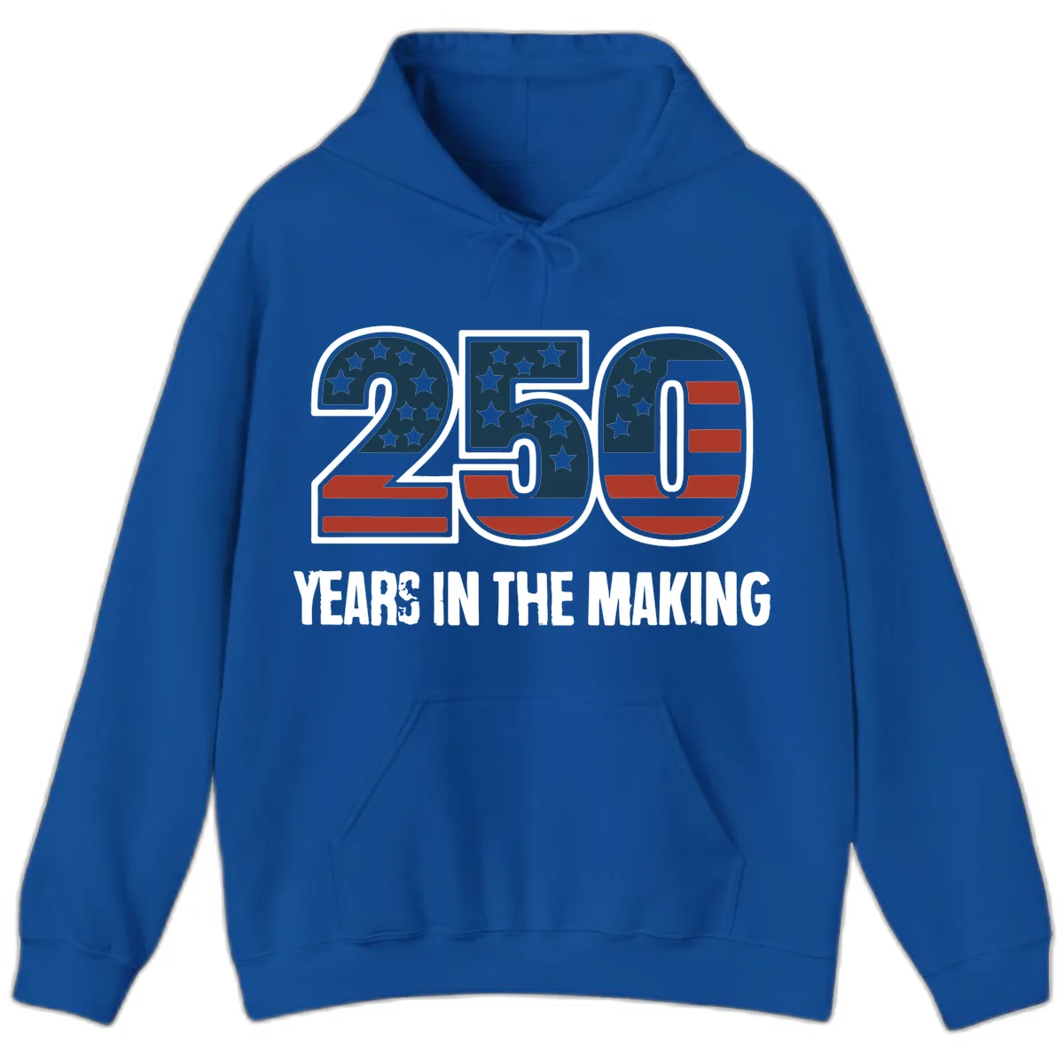 250 Years In The Making Celebration Hoodie in Royal