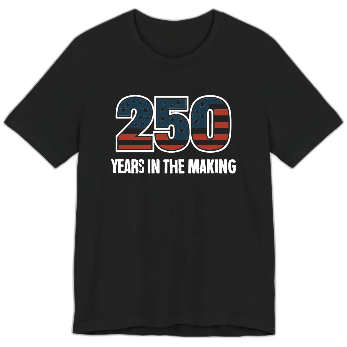 250 Years In The Making Celebration Premium T-Shirt in Black