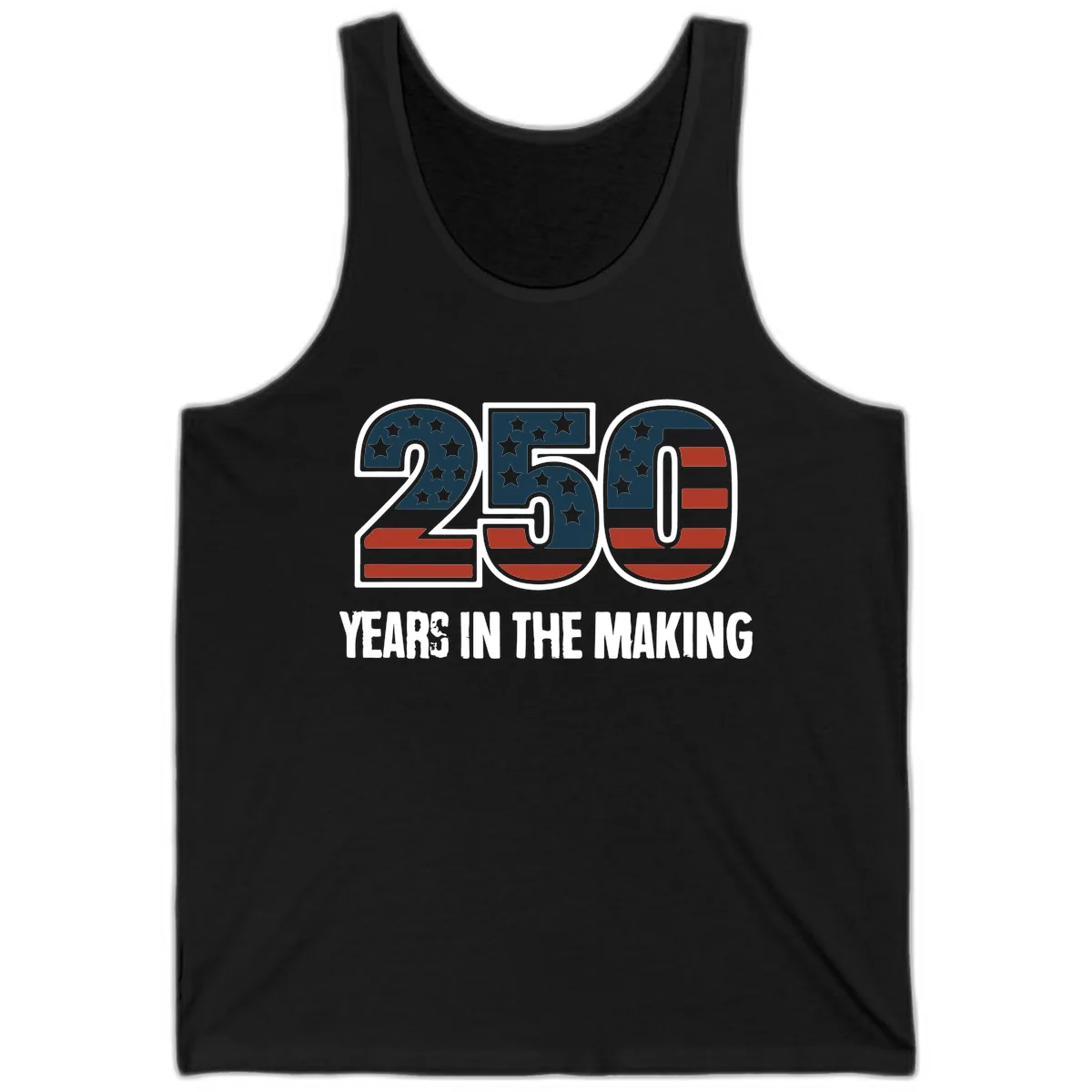 250 Years In The Making Celebration Tank in Black