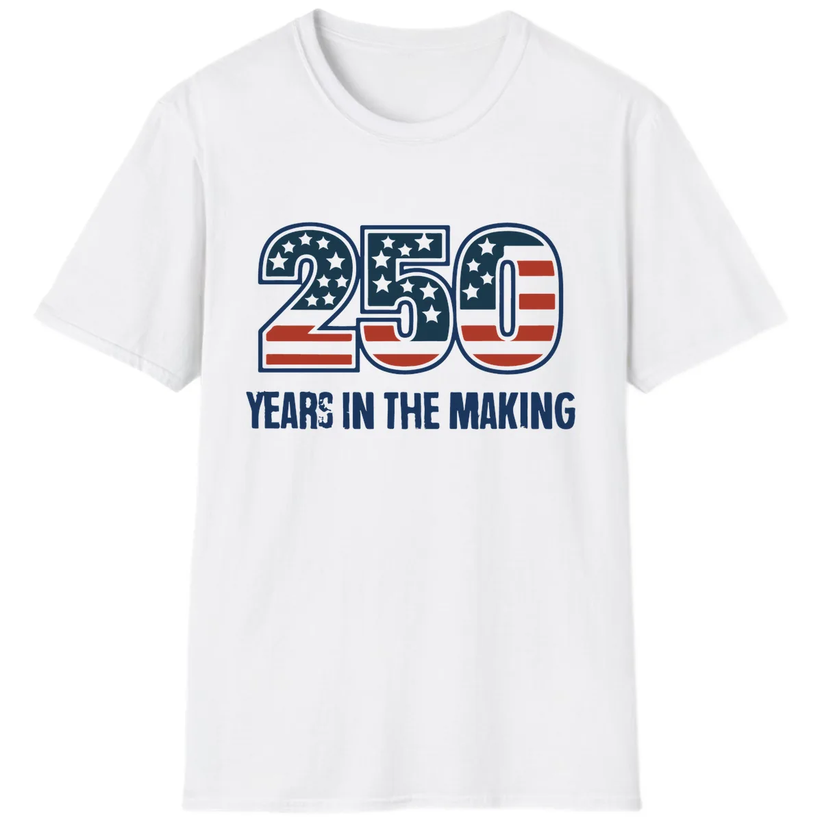 250 Years In The Making Celebration T-Shirt in White