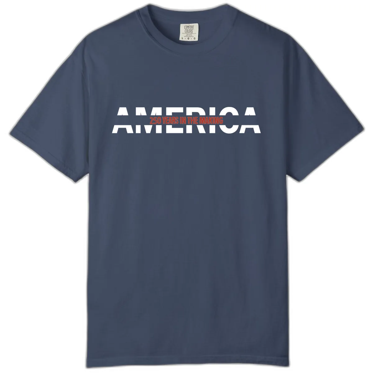 America 250 Years In The Making Comfort Color in Midnight